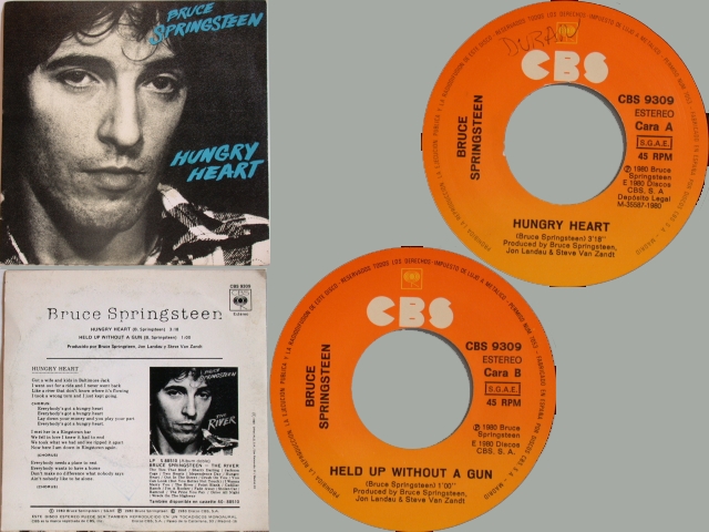 Bruce Springsteen - HUNGRY HEART / HELD UP WITHOUT A GUN